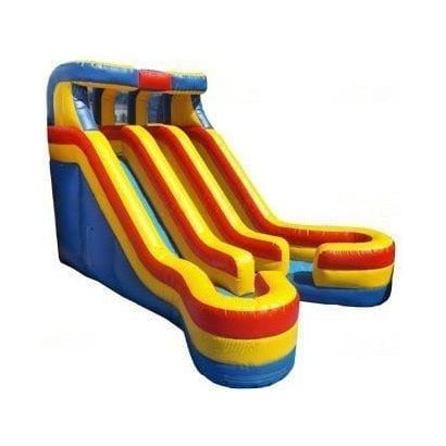 Jungle Jumps Water Parks & Slides 18'H Double Bay Water Slide by Jungle Jumps 781880299783 SL-1186-B 18'H Double Bay Water Slide by Jungle Jumps SKU#SL-1186-B