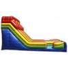 Image of Jungle Jumps Water Parks & Slides 18'H Dual Primary Colors Slide with Splash Pool by Jungle Jumps 781880279815 SL-S111-B 18'H Dual Primary Colors Slide Splash Pool Jungle Jumps SKU#SL-S111-B