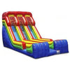 Image of Jungle Jumps Water Parks & Slides 18'H Dual Primary Colors Slide with Splash Pool by Jungle Jumps 781880279815 SL-S111-B 18'H Dual Primary Colors Slide Splash Pool Jungle Jumps SKU#SL-S111-B