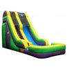 Image of Jungle Jumps Water Parks & Slides 18'H Green Straight Waterslide by Jungle Jumps 781880279716 SL-WS151-B 18'H Green Straight Waterslide by Jungle Jumps SKU#SL-WS151-B