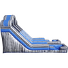 Image of Jungle Jumps Water Parks & Slides 20'H Double Lane Marble and Blue Slide by Jungle Jumps 781880263128 SL-WS165-C 20'H Double Lane Marble and Blue Slide by Jungle Jumps SKU# SL-WS165-C
