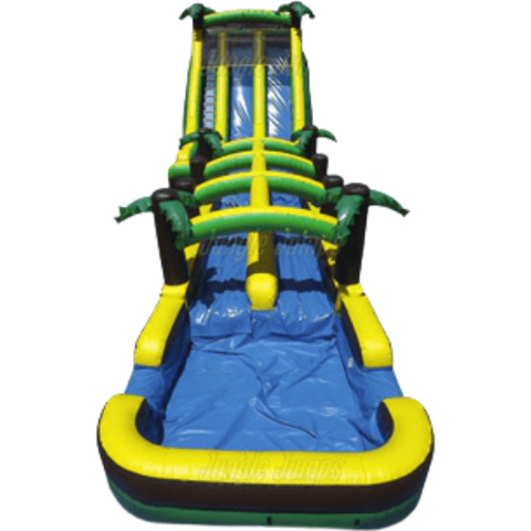 Jungle Jumps Water Parks & Slides 26'H Mighty Tropical Super Slide by Jungle Jumps 781880266860 SL-1226-D 26'H Mighty Tropical Super Slide by Jungle Jumps SKU# SL-1226-D
