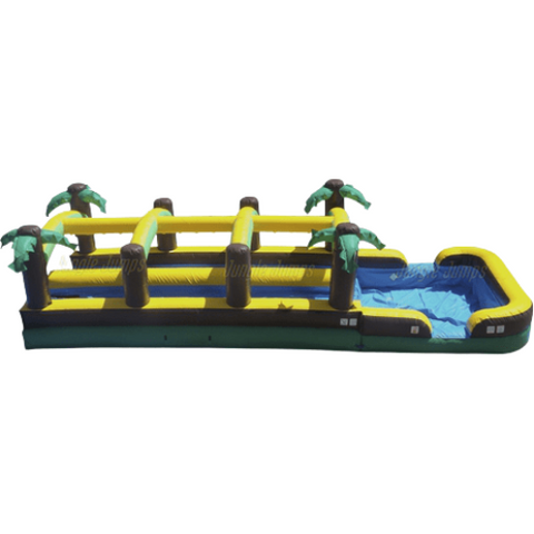 Jungle Jumps Water Parks & Slides 9'H Mighty Tropic Slip n Slide by Jungle Jumps SL-1196-A 9'H Mighty Tropic Slip n Slide by Jungle Jumps SKU# SL-1196-A