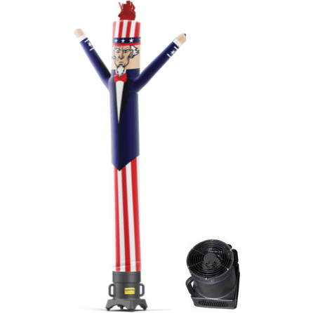 Look Our Way 10 Feet Air Dancer 10 Foot Uncle Sam Inflatable Air Dancer with Blower by Look Our Way 717390770368 10M0120051 10 Foot Uncle Sam Inflatable Air Dancer Blower Look Our Way 10M0120051