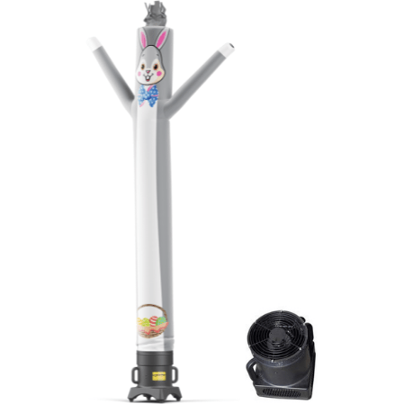 Look Our Way 10 Feet Air Dancer 10 ft. Easter Bunny Rabbit Air Dancers® Inflatable Tube Man by Look Our Way 10M0120043 10ft Easter Bunny Rabbit Air Dancers® Inflatable Tube Man Look Our Way