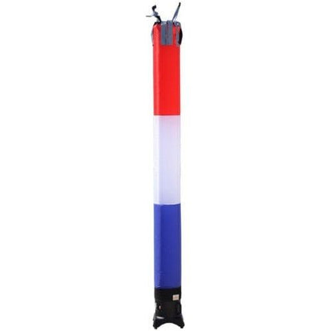 10 Foot Red, White, & Blue Tube Air Dancer without Blower by Look Our Way SKU# 10M0200656