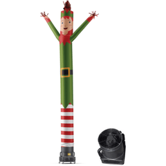 Look Our Way 20 Feet Air Dancer 20 Foot Elf Air Dancers Inflatable Tube Man with Blower by Look Our Way 10M0180072 20 Ft Elf Air Dancers Inflatable Tube Man with Blower by Look Our Way