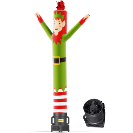 Look Our Way 6 Feet Air Dancer 6 Foot Elf Air Dancers Inflatable Tube Man with Blower by Look Our Way 10M0090053