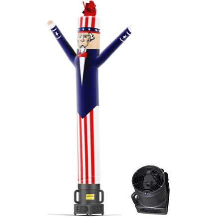 Look Our Way 6 Feet Air Dancer 6 Foot Uncle Sam Character Series Air Dancers Inflatable with Blower by Look Our Way 608603847512 10M0090048 6 Ft Uncle Sam Character Air Dancers Blower Look Our Way 10M0090048