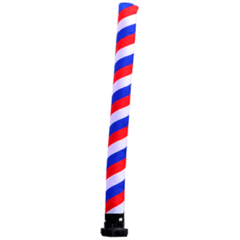 Look Our Way air dancer 10 Foot Barber Pole (Red, White, Blue)Tube Air Dancer without Blower by Look Our Way 10M0200657 10 Foot Barber Pole (Red, White, Blue)Tube Air Dancer without Blower 
