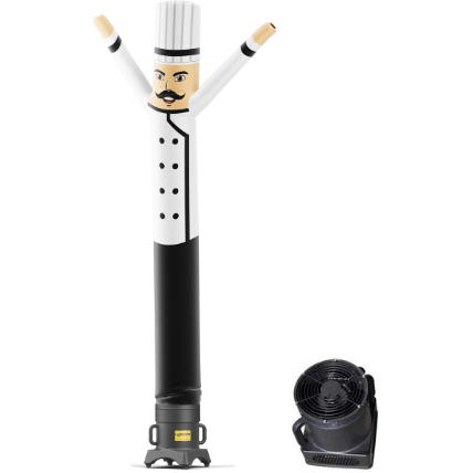 Look Our Way air dancer 10 Foot Chef themed Inflatable Air Dancer with Blower by Look Our Way 10M0120041