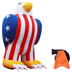 Giant Inflatable Eagle with Blower by Look Our Way SKU# 10M0210201