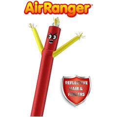 20 Foot Red Yellow Air Ranger Scarecrow Inflatable Tube Man with Blower by Look Our Way