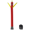 Image of Look Our Way Inflatable Party Decorations 20 Foot Red Yellow Air Ranger Scarecrow Inflatable Tube Man with Blower by Look Our Way 781880242796 12M0200235 20 Foot Red Yellow Air Ranger Scarecrow Inflatable Tube Man w/ Blower
