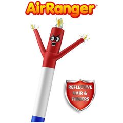 20 Foot Tri-color Air Ranger Scarecrow Inflatable Tube Man with Blower by Look Our Way