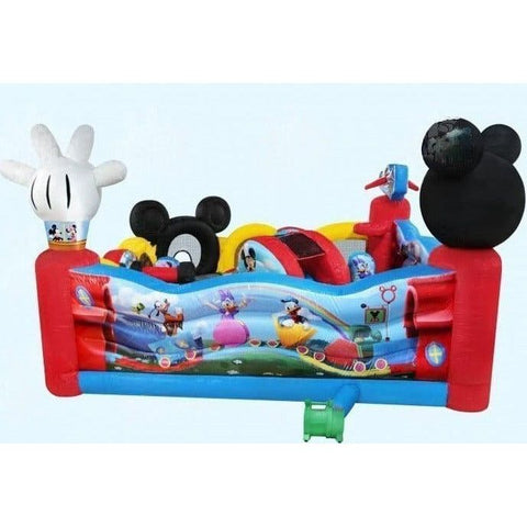 Magic Jump Inflatable Bouncers 10'8"H Mickey and Friends Playground Combo by Magic Jump 781880246220 22413m 10'8"H Mickey and Friends Playground Combo by Magic Jump SKU#22413m