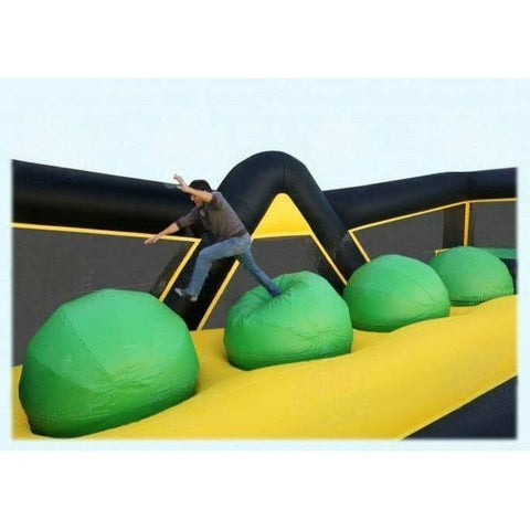 Magic Jump Inflatable Bouncers 12'H Ninja Run Baller by Magic Jump 781880242215 51947b 12'H Ninja Run Baller by Magic Jump SKU#51947b
