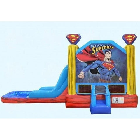 Magic Jump Inflatable Bouncers 13'10"H Superman EZ Combo Wet or Dry by Magic Jump 13'10"H Superman EZ Combo Wet or Dry by Magic Jump SKU# 48019s