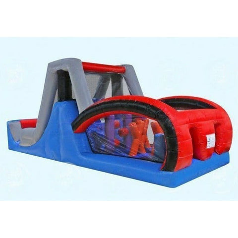 Magic Jump Inflatable Bouncers 13'H 35 H2Obstacle Course Wet/Dry by Magic Jump 13'H 35 H2Obstacle Course Wet/Dry by Magic Jump SKU# 71351w