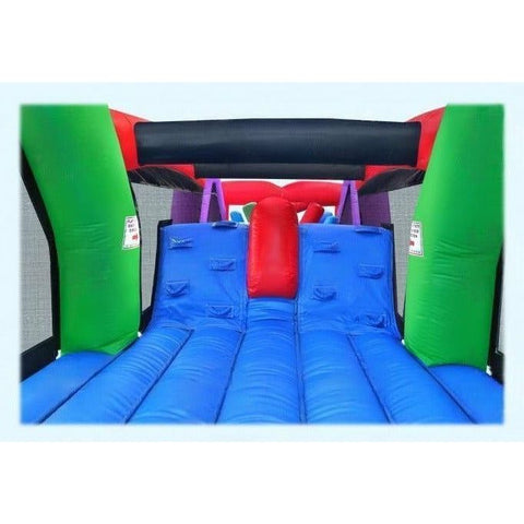 Magic Jump Inflatable Bouncers 13'H 50 Fun Obstacle Course Wet or Dry by Magic Jump 781880229087 92641f 13'H 50 Fun Obstacle Course Wet or Dry by Magic Jump SKU# 92641f