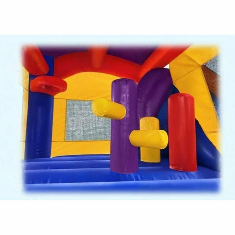 Magic Jump Inflatable Bouncers 13'H 6 in 1 Castle Combo Wet or Dry by Magic Jump 13'H 6 in 1 Castle Combo Wet or Dry by Magic Jump SKU# 35411w