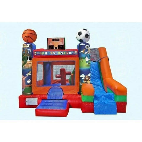 Magic Jump Inflatable Bouncers 13'H 6 in 1 Sports Combo Wet or Dry by Magic Jump 13'H 6 in 1 Sports Combo Wet or Dry by Magic Jump SKU# 37188s