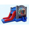 Image of Magic Jump Inflatable Bouncers 13'H Justice League EZ Combo Wet or Dry by Magic Jump 13'H Justice League EZ Combo Wet or Dry by Magic Jump SKU# 48770j