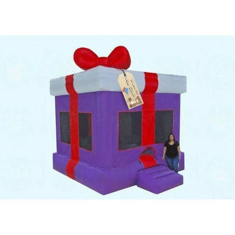 Magic Jump Inflatable Bouncers 13' x 13' Gift Box Purple by Magic Jump 781880258735 13871g 13' x 13' Gift Box Purple by Magic Jump SKU#13871g