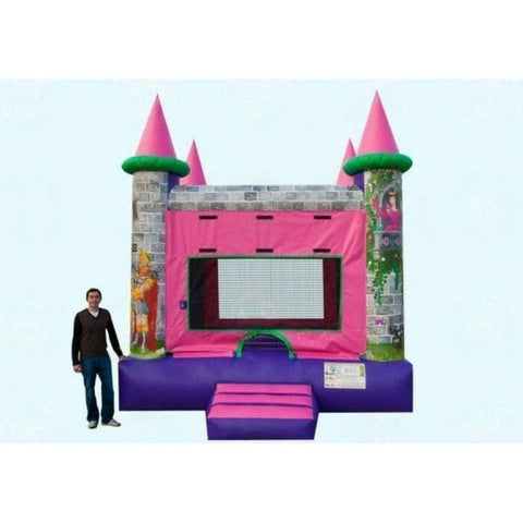 Magic Jump Inflatable Bouncers 13' x 13' Princess Castle by Magic Jump 781880258827 13295c 13' x 13' Princess Castle by Magic Jump SKU#13295c