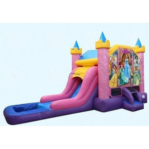 Magic Jump Inflatable Bouncers 14'H Disney Princess EZ Combo Wet or Dry by Magic Jump 14'H Disney Princess EZ Combo Wet or Dry by Magic Jump SKU# 37158d
