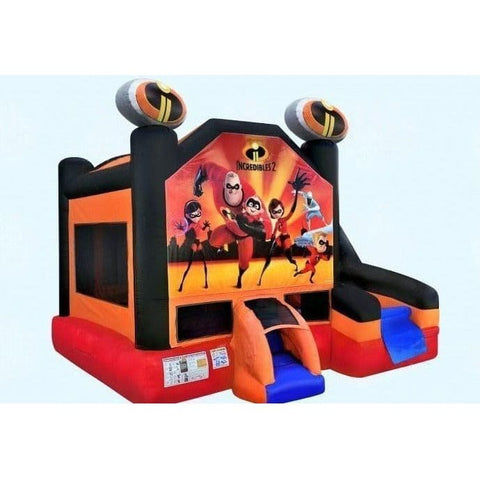 Magic Jump Inflatable Bouncers 14'H Incredibles 6 in 1 Combo Wet or Dry by Magic Jump 14'H Incredibles 6 in 1 Combo Wet or Dry by Magic Jump SKU# 23891m
