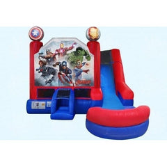 Magic Jump Inflatable Bouncers 14'H Marvel Avengers 6 in 1 Combo Wet or Dry by Magic Jump 14'H Marvel Avengers 6 in 1 Combo Wet or Dry by Magic Jump SKU#78132m