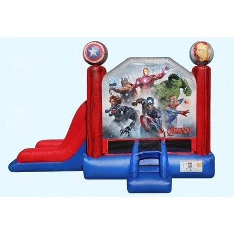 Magic Jump Inflatable Bouncers 14'H Marvel Avengers EZ Combo Wet or Dry by Magic Jump 14'H Marvel Avengers EZ Combo Wet or Dry by Magic Jump SKU#78386m