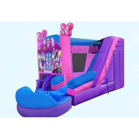 Magic Jump Inflatable Bouncers 14'H Minnie Mouse 6 in 1 Combo Wet or Dry by Magic Jump 14'H Minnie Mouse 6 in 1 Combo Wet or Dry by Magic Jump SKU#32482m