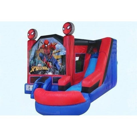 Magic Jump Inflatable Bouncers 14'H Spider-Man 6 in 1 Combo Wet or Dry by Magic Jump 14'H Spider-Man 6 in 1 Combo Wet or Dry by Magic Jump SKU# 73932s