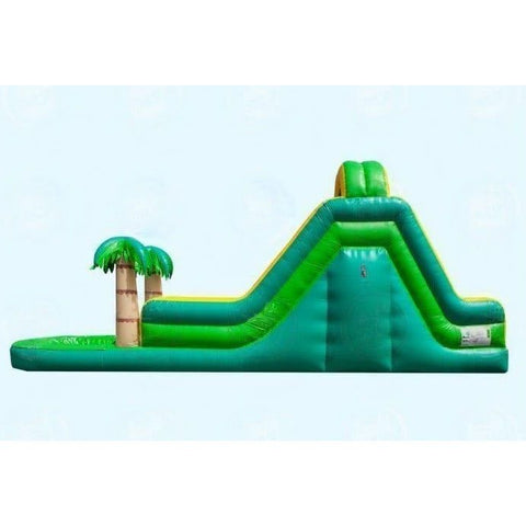 Magic Jump Inflatable Bouncers 14'H Tropical Water Slide by Magic Jump 16'H Tropical Dual Water Slide by Magic Jump SKU# 16935t