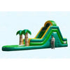 Image of Magic Jump Inflatable Bouncers 14'H Tropical Water Slide by Magic Jump 16'H Tropical Dual Water Slide by Magic Jump SKU# 16935t