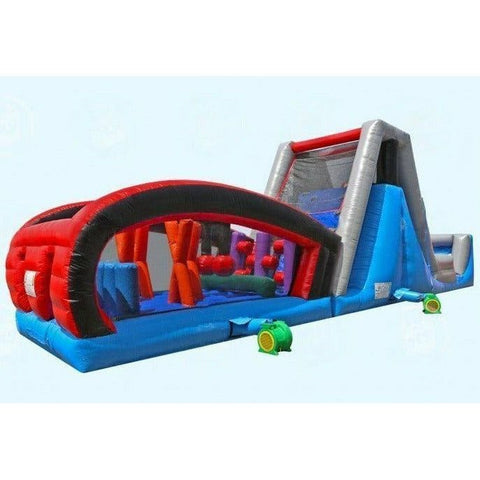 Magic Jump Inflatable Bouncers 15'H 45 H2Obstacle Course Wet/Dry by Magic Jump 15'H 45 H2Obstacle Course Wet/Dry  by Magic Jump SKU# 99361w