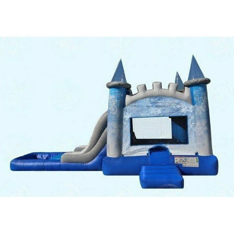 Magic Jump Inflatable Bouncers 15'H EZ Ice Castle Wet or Dry by Magic Jump 15'H EZ Ice Castle Wet or Dry by Magic Jump SKU# 17731c