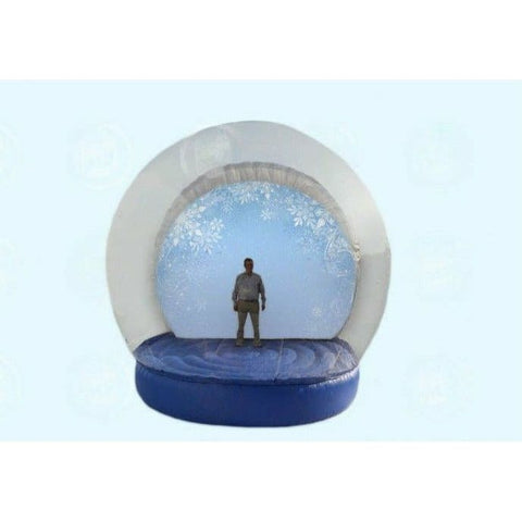 Magic Jump Inflatable Bouncers 15'H Giant Snow Globe by Magic Jump 9'H Cash Cube by Magic Jump SKU#12842c