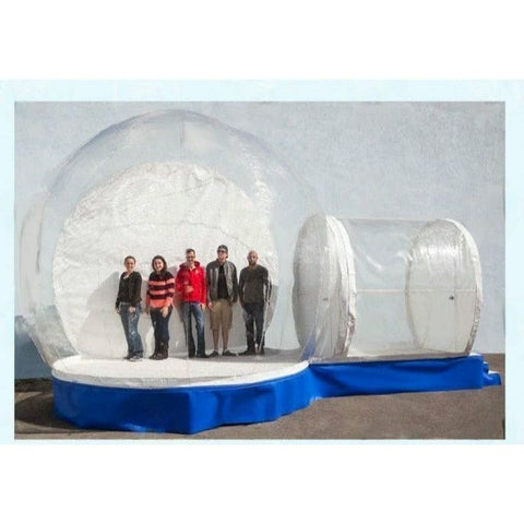 Magic Jump Inflatable Bouncers 15'H Inflatable Snow Globe by Magic Jump 15'H Giant Snow Globe by Magic Jump SKU#96281s