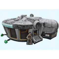 Magic Jump Inflatable Bouncers 15'H Star Wars Millennium Falcon Experience by Magic Jump 93716s 15'H Star Wars Millennium Falcon Experience by Magic Jump SKU#93716s