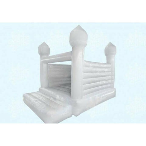 Magic Jump Inflatable Bouncers 16'H Castle Wedding Bounce House by Magic Jump 781880258681 15206w 16'H Castle Wedding Bounce House by Magic Jump SKU#15206w