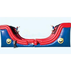 Magic Jump Inflatable Bouncers 17'H Custom Slide Away by Magic Jump 9'H Wrestling Ring by Magic Jump SKU#65184w