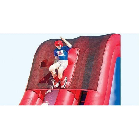Magic Jump Inflatable Bouncers 17'H Custom Slide Away by Magic Jump 9'H Wrestling Ring by Magic Jump SKU#65184w