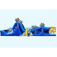 17'H Despicable Me 50 Obstacle Course Wet or Dry by Magic Jump