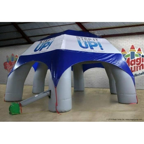 Magic Jump Inflatable Bouncers 20' x 20' Inflatable Tent by Magic Jump 17'H Despicable Me 50 Obstacle Course Wet Dry by Magic Jump SKU#47406m