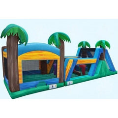 45 Tropical Bounce House Obstacle by Magic Jump