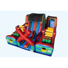 Magic Jump Inflatable Bouncers Primary Colors-Standard 13'6"H Extreme Rush by Magic Jump 781880236863 40291e-Primary Colors 13'6"H Extreme Rush by Magic Jump SKU# 40291e