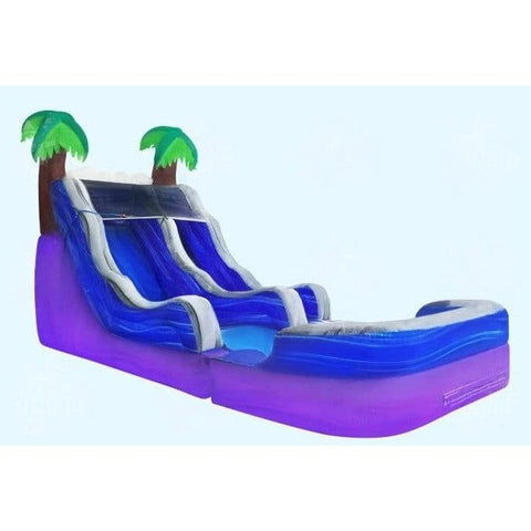 Magic Jump Water Parks & Slides 15 Tropical Paradise Slide by Magic Jump 12'H Tropical Dual Slide by Magic Jump SKU# 17618t